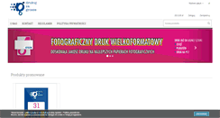 Desktop Screenshot of drukujzagrosze.pl